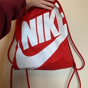 Nike Draw-String Bag Red, Unisex